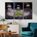 Penn Stadium Football Wall Art Canvas Print, Pennsylvania