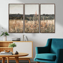 Abstract Wildflower Art Field Landscape Oil Painting Print,