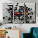 RedBull Formula 1 Canvas Wall Art Print