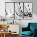 Yacht Sailboat Regatta Canvas Wall Art Canvas Print