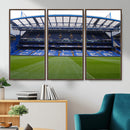Chelsea FC Soccer Team Print - Stamford Bridge Stadium Wall