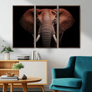 Wild Elephant Wall Art Canvas Print, Africa Savannah Wild by MyGreatCanvas | Canvas Wall Art Prints | Photo Prints & Wall Decor