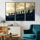 Fellowship Journey Wall Art – Fantasy Adventure Canvas Print by MyGreatCanvas | Canvas Wall Art Prints | Photo Prints & Wall Decor