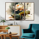 Lotus Flower Watercolor Canvas Print – A Symbol of Serenity by MyGreatCanvas | Canvas Wall Art Prints | Photo Prints & Wall Decor