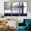 Jesus and the Fading Cross Wall Art Print – Symbol of Faith, by MyGreatCanvas | Canvas Wall Art Prints | Photo Prints & Wall Decor