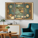 Avatar Wall Art: The Last Airbender Vintage Map - Wall Art