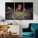 Fireworks at Angel Stadium – Los Angeles Angels Canvas