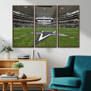 Dallas Cowboys Football Team Print - Arlington AT&T Stadium by MyGreatCanvas | Canvas Wall Art Prints | Photo Prints & Wall Decor