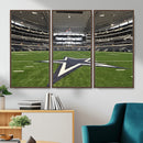 Dallas Cowboys Football Team Print - Arlington AT&T Stadium