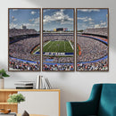 Buffalo Bills Highmark Stadium Wall Art Canvas Print - Bills