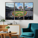 New York Mets Baseball Team Print - Citi Field Stadium Wall
