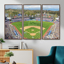 Citi Field Wall Art Print | 3-Panel New York Mets Baseball