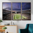 New England Patriots Football Team Print - Foxborough