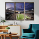 New England Patriots Football Team Print - Foxborough by MyGreatCanvas | Canvas Wall Art Prints | Photo Prints & Wall Decor