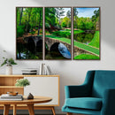 Augusta National Golf Club Wall Art - Panoramic Bridge & by MyGreatCanvas | Canvas Wall Art Prints | Photo Prints & Wall Decor