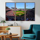 Cincinnati Reds Baseball Canvas Print - American Ball