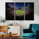 Houston Astros Baseball Print Canvas - Houston Minute Maid