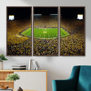 Stadium in Michigan Wall Art Canvas Print, Framed American