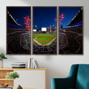 Truist Park Atlanta Braves Baseball Stadium Wall Art Print |