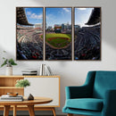Truist Park Stadium Canvas Wall Art - Atlanta Braves Game