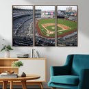 New York Yankees Baseball Team Print - Yankee Stadium Wall