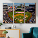 Yankee Stadium New York Wall Art Print | 3-Panel Canvas