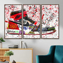 Jordan Shoes Graffiti Wall Art Canvas Print- Jordan Graffiti by MyGreatCanvas | Canvas Wall Art Prints | Photo Prints & Wall Decor