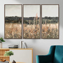 Rustic Field Landscape Wall Art Print, Giclee Canvas Wall