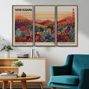 Framed Yayoi Kusama 1986 Wall Art Print – Japanese Wall Art