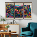 Framed Japanese 1986 Wall Art Print, Yayoi Kusama 1986 Wall