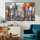 Abstract Winter Landscape Canvas Wall Art Print - Large by MyGreatCanvas | Canvas Wall Art Prints | Photo Prints & Wall Decor
