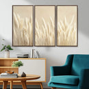 Grass Wall Art Print - Elegant Neutral Decor for Living