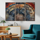 Abstract Tree Ring Wall Art, Colorful Framed Tree Ring Wall by MyGreatCanvas | Canvas Wall Art Prints | Photo Prints & Wall Decor
