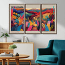 Yayoi Kusama Wall Art Canvas Print, Abstract Art, Large