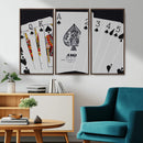 Poker Wall Art - Playing Cards Canvas Wall Art Print - Ace by MyGreatCanvas | Canvas Wall Art Prints | Photo Prints & Wall Decor