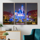 Disney Castle Wall Art Canvas Print – Magical Fairytale