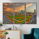 Chicago Wrigley Field Wall Art Canvas Print – Iconic