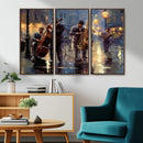 Afro Abstract Jazz Music Wall Art Canvas Print – Colorful by MyGreatCanvas | Canvas Wall Art Prints | Photo Prints & Wall Decor