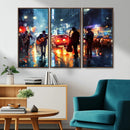 African American Jazz Canvas Wall Art Print – Abstract Music