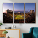 Iowa Hawkeyes Kinnick Stadium Wall Art Canvas Print, Framed