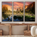 Yosemite Valley Wall Art Canvas Print – El Capitan Sunset by MyGreatCanvas | Canvas Wall Art Prints | Photo Prints & Wall Decor