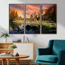 Yosemite Valley Wall Art, El Capitan Sunset Canvas Print, by MyGreatCanvas | Canvas Wall Art Prints | Photo Prints & Wall Decor