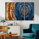 Abstract Tree Rings Wall Art Canvas Print – Modern Wood by MyGreatCanvas | Canvas Wall Art Prints | Photo Prints & Wall Decor