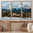 Grand Teton Park Wall Art Canvas Print – Framed Alpine Lake by MyGreatCanvas | Canvas Wall Art Prints | Photo Prints & Wall Decor