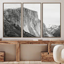 El Capitan Wall Art Canvas Print – Framed Yosemite Cliff