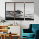 Black Wave Wall Art Canvas Print – Framed Abstract Surf by MyGreatCanvas | Canvas Wall Art Prints | Photo Prints & Wall Decor
