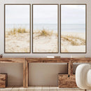 Beach Dunes Wall Art Canvas Print – Framed Serene Coastal by MyGreatCanvas | Canvas Wall Art Prints | Photo Prints & Wall Decor