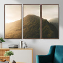 Mountain Wall Art – Framed Sunset Landscape Canvas Artwork, by MyGreatCanvas | Canvas Wall Art Prints | Photo Prints & Wall Decor