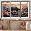 Yayoi Kusama Wall Art Canvas Print – Framed Japanese Dot Art