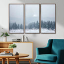 Winter Forest Wall Art Canvas Print – Framed Snowy Landscape by MyGreatCanvas | Canvas Wall Art Prints | Photo Prints & Wall Decor